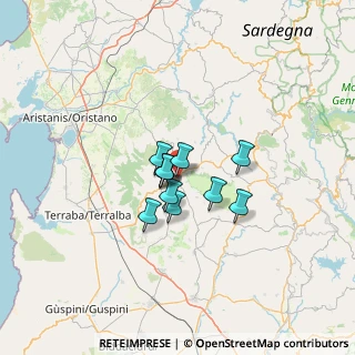 Mappa Via Sant'Elena, 09090 Albagiara OR, Italia (8.1)