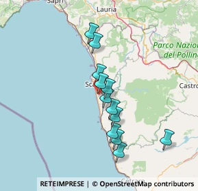 Mappa Via Caselli, 87029 Scalea CS, Italia (12.91333)