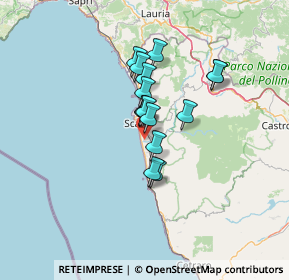 Mappa Via Caselli, 87029 Scalea CS, Italia (10.00267)