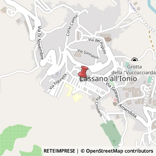 Mappa Via Pasquale Galluppi, 4, 87011 Nocara, Cosenza (Calabria)