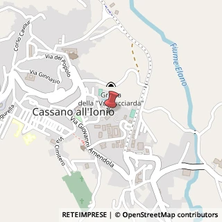 Mappa Via delle Terme, 2, 87011 Cassano all'Ionio, Cosenza (Calabria)