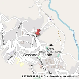 Mappa Corso Giuseppe Garibaldi, 50, 87011 Cassano all'Ionio, Cosenza (Calabria)
