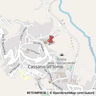 Mappa Via Castello, 22, 87011 Cassano all'Ionio, Cosenza (Calabria)