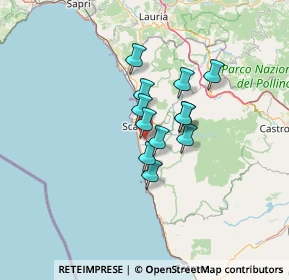 Mappa Via Impresa, 87029 Scalea CS, Italia (9.09417)