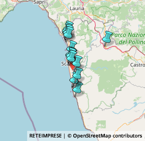 Mappa Via Impresa, 87029 Scalea CS, Italia (8.91176)