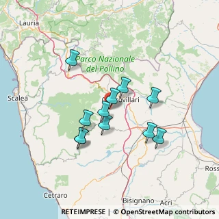 Mappa Via Fioravanti, 87010 Saracena CS, Italia (12.62545)