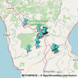 Mappa Via Fioravanti, 87010 Saracena CS, Italia (10.5525)