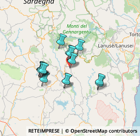 Mappa Via Roma, 08030 Esterzili NU, Italia (11.588)