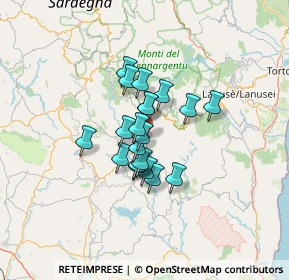 Mappa Via Roma, 08030 Esterzili NU, Italia (9.3525)