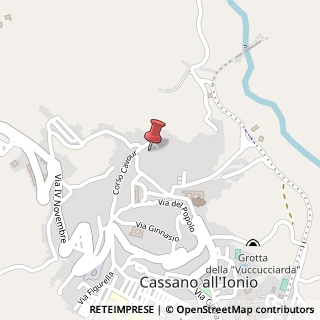Mappa Corso Camillo Benso Conte di Cavour, 10, 87011 Cassano all'Ionio, Cosenza (Calabria)