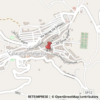 Mappa Corso Vittorio Emanuele, 51, 91013 Calatafimi Segesta, Trapani (Sicilia)