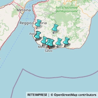Mappa Via Fratelli Rosselli, 89063 Melito di Porto Salvo RC, Italia (8.10143)