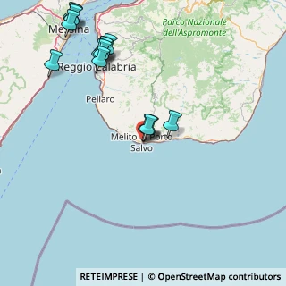 Mappa Via Fratelli Rosselli, 89063 Melito di Porto Salvo RC, Italia (21.606)