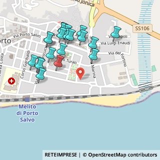 Mappa Via Sibari, 89063 Melito di Porto Salvo RC, Italia (0.296)