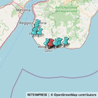 Mappa Via Sibari, 89063 Melito di Porto Salvo RC, Italia (7.90625)