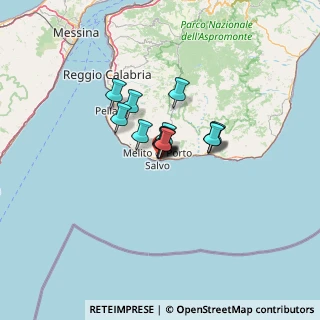 Mappa Via Sibari, 89063 Melito di Porto Salvo RC, Italia (7.05357)