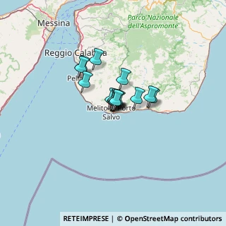 Mappa Via Alessandro Manzoni, 89063 Melito di Porto Salvo RC, Italia (7.06067)
