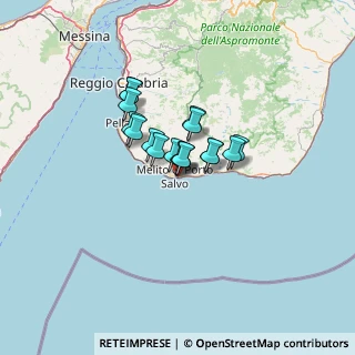 Mappa Via Sibari, 89063 Melito di Porto Salvo RC, Italia (8.56882)
