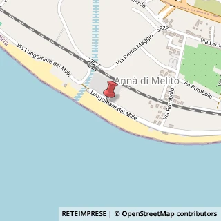 Mappa Via Roma, 43, 89063 Melito di Porto Salvo, Reggio di Calabria (Calabria)