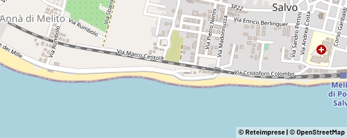 Mappa Melito di Porto Salvo