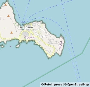 Mappa Strada Punta Marsala, 91023 Favignana TP, Italia (1.58077)