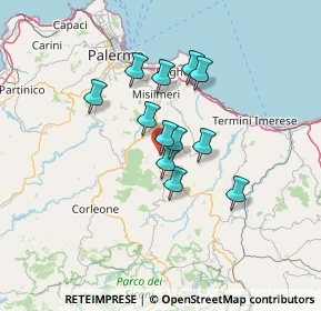 Mappa Piazza Umberto I, 90030 Cefalà Diana PA, Italia (10.86167)