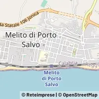 Map Melito di Porto Salvo