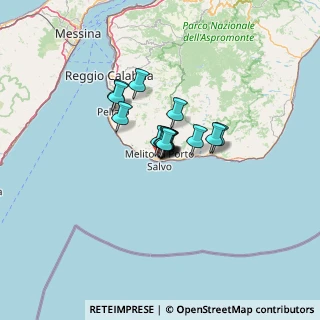 Mappa Via Maresciallo Pansera, 89063 Melito di Porto Salvo RC, Italia (6.992)