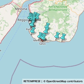 Mappa Via Madonnuzza, 89063 Melito di Porto Salvo RC, Italia (14.937)