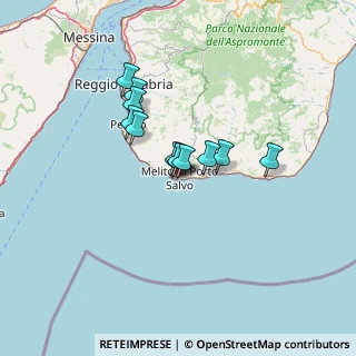 Mappa Via Madonnuzza, 89063 Melito di Porto Salvo RC, Italia (9.79667)