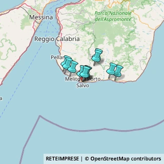 Mappa Via Madonnuzza, 89063 Melito di Porto Salvo RC, Italia (6.87091)