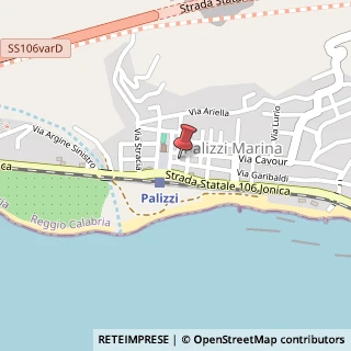 Mappa Via Monsolini, 2, 89038 Palizzi, Reggio di Calabria (Calabria)