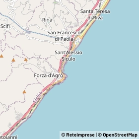 Mappa Sant'Alessio Siculo