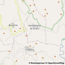 Mappa Ventimiglia di Sicilia