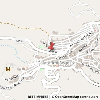 Mappa Via Segesta, 91013 Calatafimi TP, Italia, 91013 Calatafimi Segesta, Trapani (Sicilia)
