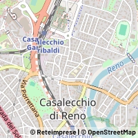 Kaart Casalecchio di Reno