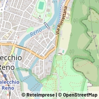 Mapa Casalecchio di Reno