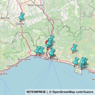 Mappa Via S. Quirico, 16163 Genova GE, Italia (15.33615)