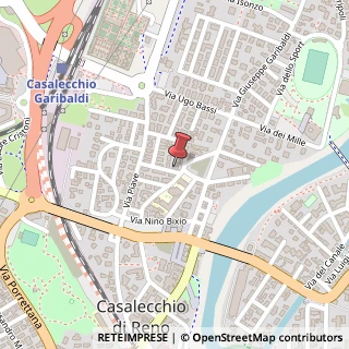 Mappa Via Camillo Cavour, 25, 40033 Casalecchio di Reno, Bologna (Emilia Romagna)
