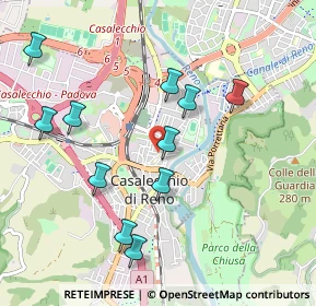 Mappa Via Camillo Cavour, 40033 Casalecchio di Reno BO, Italia (1.02455)