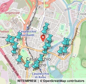 Mappa Via Camillo Cavour, 40033 Casalecchio di Reno BO, Italia (0.514)