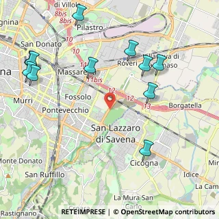 Mappa Viale Roberto Vighi, 40139 Bologna BO, Italia (2.64)