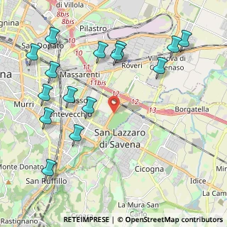 Mappa Viale Roberto Vighi, 40139 Bologna BO, Italia (2.568)