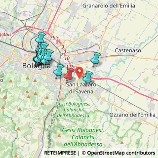 Mappa Viale Roberto Vighi, 40139 Bologna BO, Italia (4.10556)
