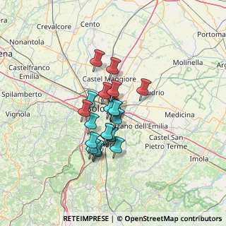 Mappa Via Giacosa, 40139 Bologna BO, Italia (9.661)