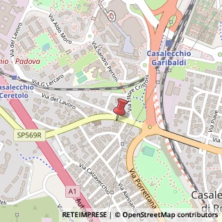 Mappa Via Bazzanese, 11, 40033 Casalecchio di Reno, Bologna (Emilia Romagna)