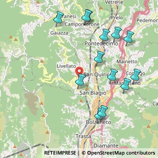 Mappa Via Burba, 16162 Genova GE, Italia (2.42385)