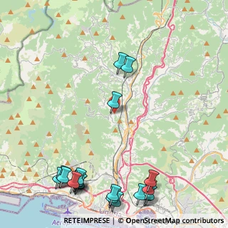 Mappa Via Burba, 16162 Genova GE, Italia (6.3025)