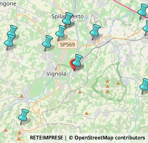 Mappa Via Doccia, 41056 modena MO, Italia (5.92692)