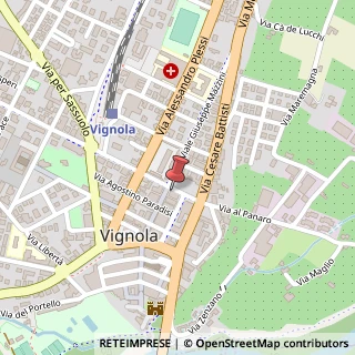 Mappa Via Giuseppe Mazzini, 5, 41058 Vignola, Modena (Emilia Romagna)